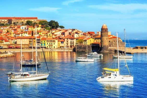 Charme - Calme - Hyper Centre - 4 Personnes - Collioure 科利尤尔 外观 照片
